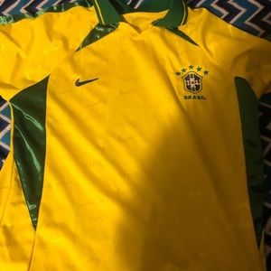 Brazil Nike shirt polo